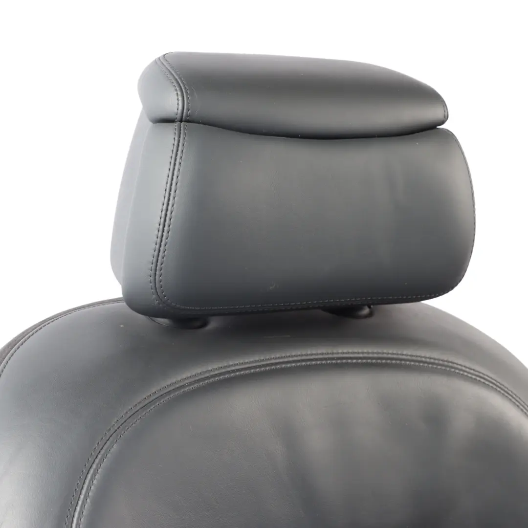 Audi A8 D4 Rear Seat Backrest Left N/S Seat Back Cover Leather Soul Black