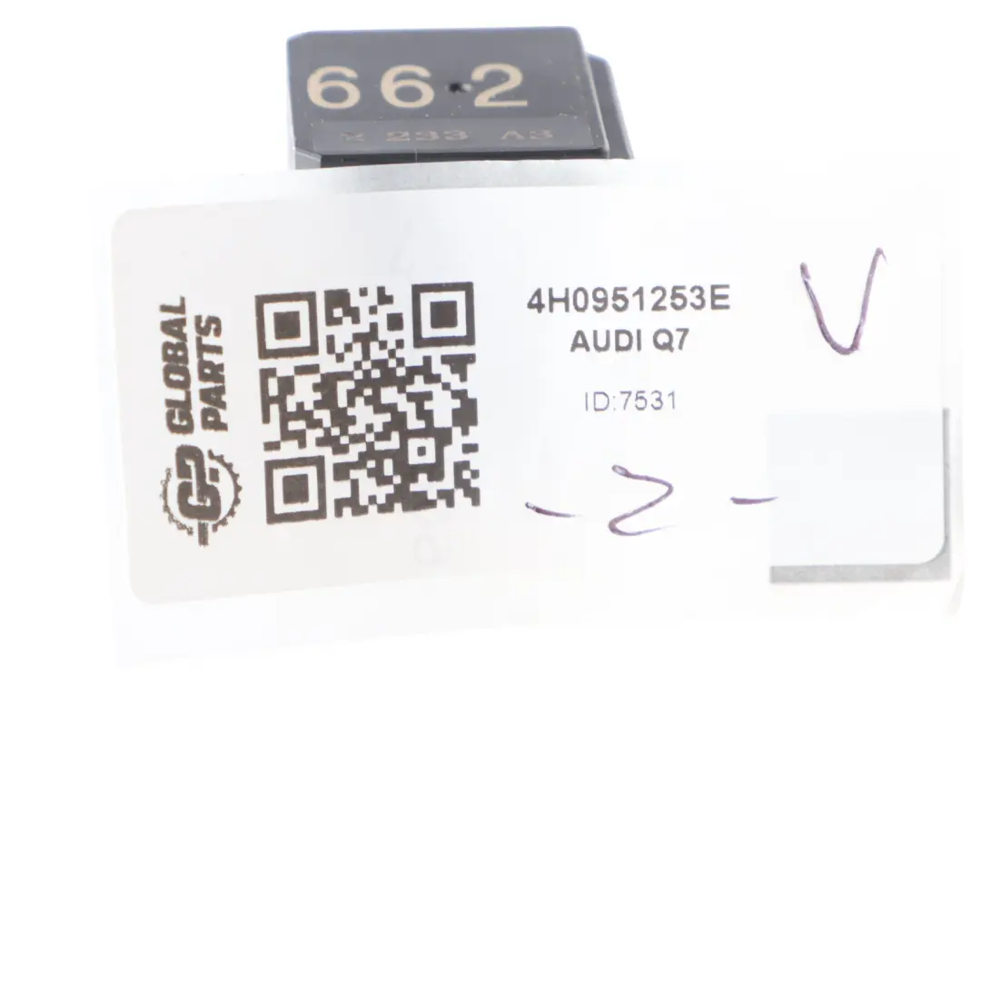 Audi Q7 4M Engine Relay 4 Pin 40A 4H0951253E
