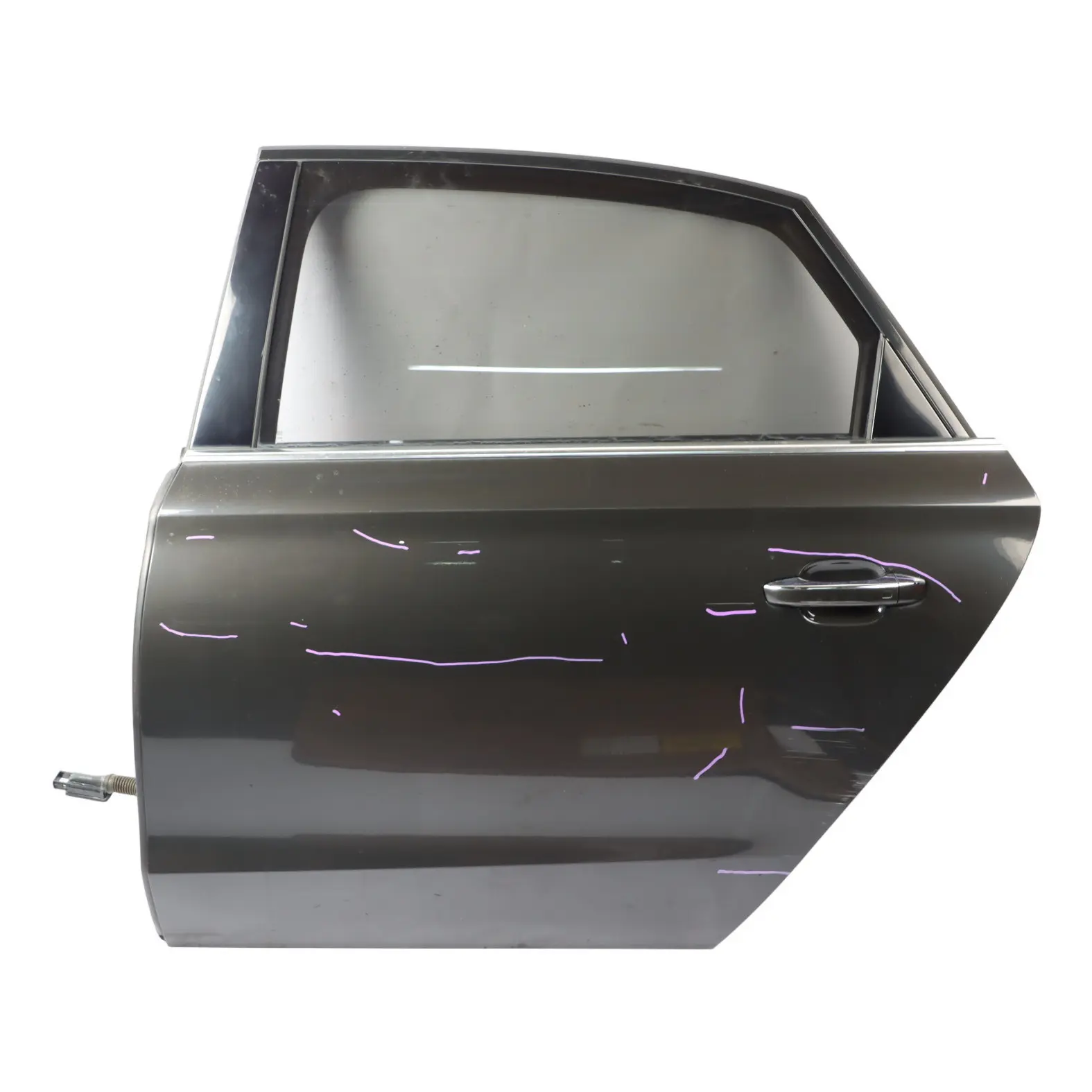 Audi A8 4H Door Rear Left N/S LWB Long Wheelbase Variant Oolong Grey - X7U