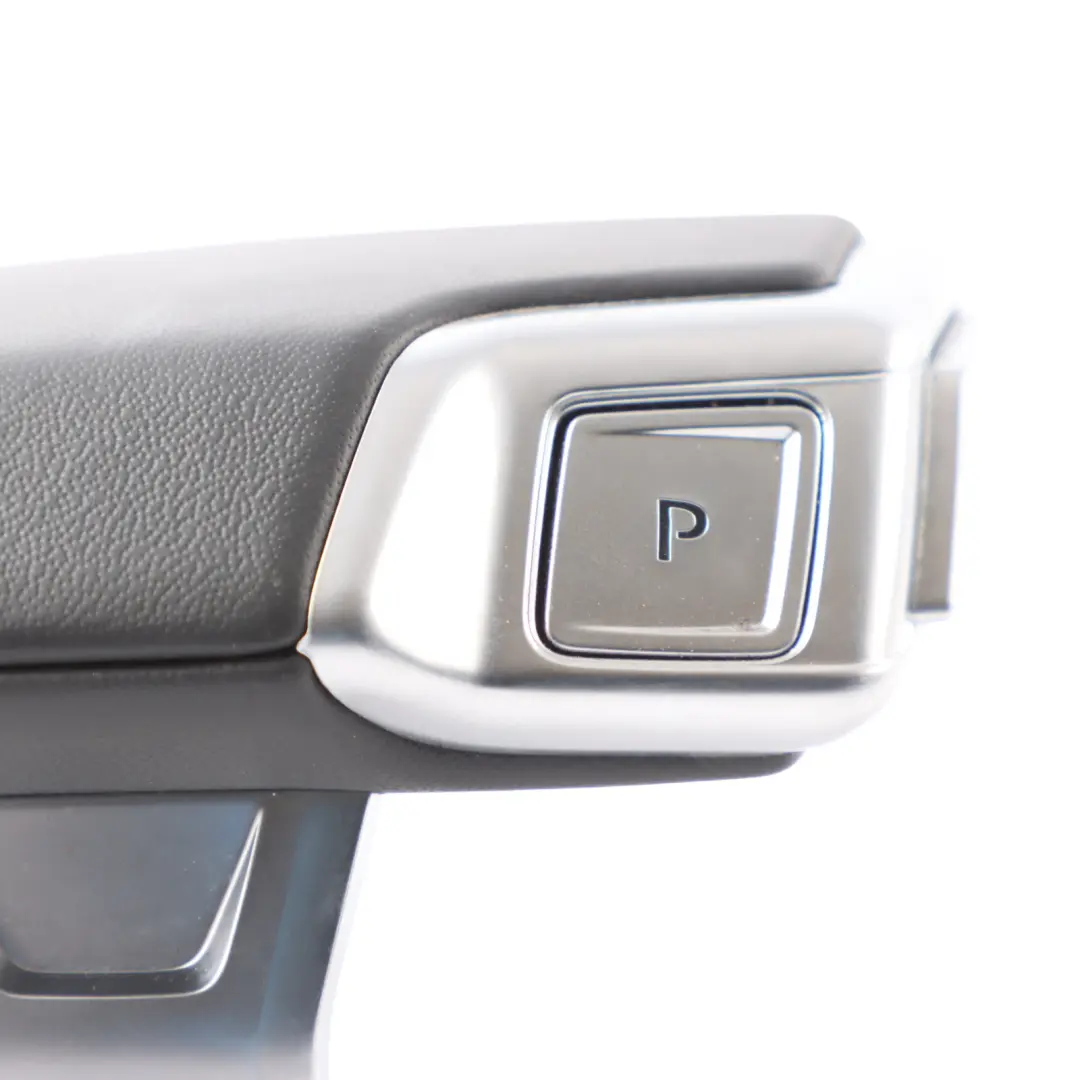 Audi Q7 4M Gear Selector Lever Cover Knob Automatic Leather Black 4K2713140E 