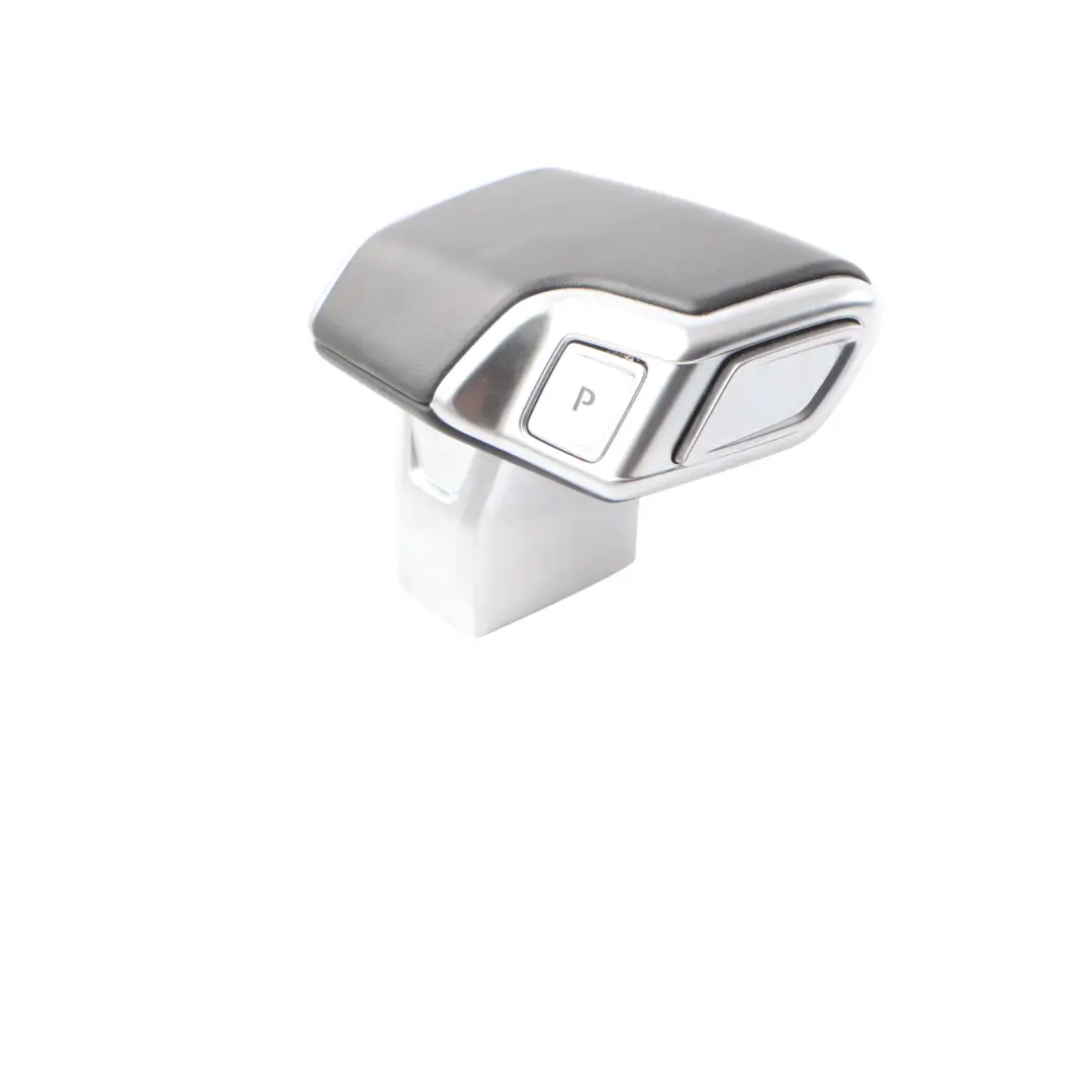 Audi Q7 4M Gear Selector Lever Cover Knob Automatic Leather Black 4K2713140E 