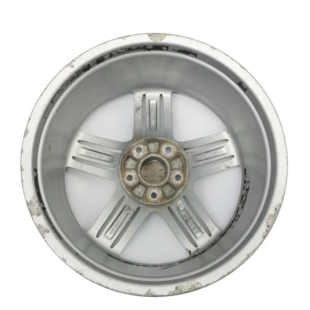 Audi Q7 4L Silver Alloy Wheel Rim 21" Star Spoke 10J ET:44 4L0601025BH