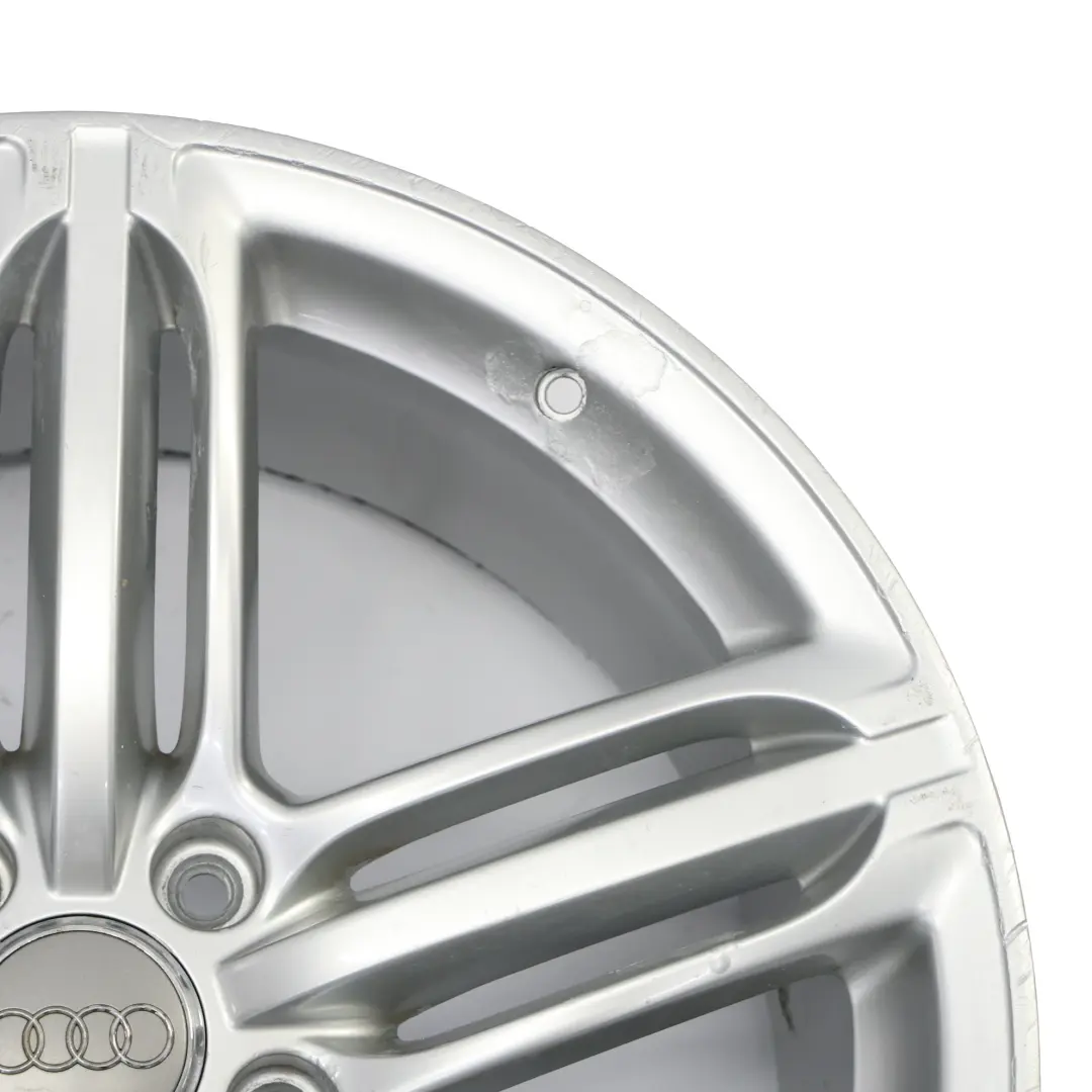 Audi Q7 4L Silver Alloy Wheel Rim 21" Star Spoke 10J ET:44 4L0601025BH