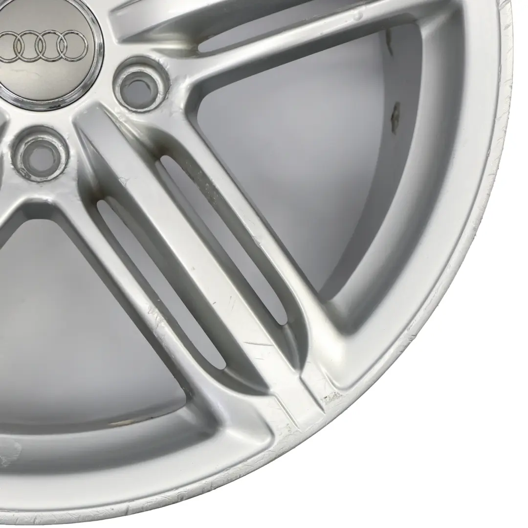 Audi Q7 4L Silver Alloy Wheel Rim 21" Star Spoke 10J ET:44 4L0601025BH