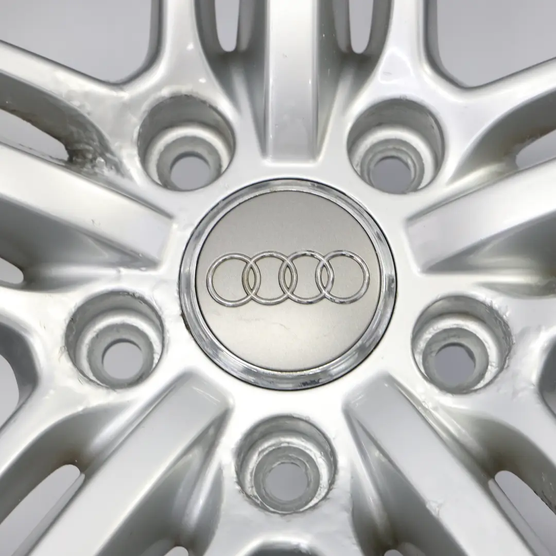 Audi Q7 4L Silver Alloy Wheel Rim 21" Star Spoke 10J ET:44 4L0601025BH