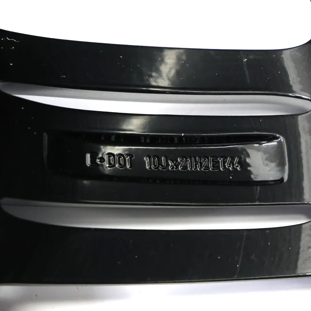 Audi Q7 4L Schwarz Leichtmetallfelge 21" Sternspeiche 10J ET:44 4L0601025BH