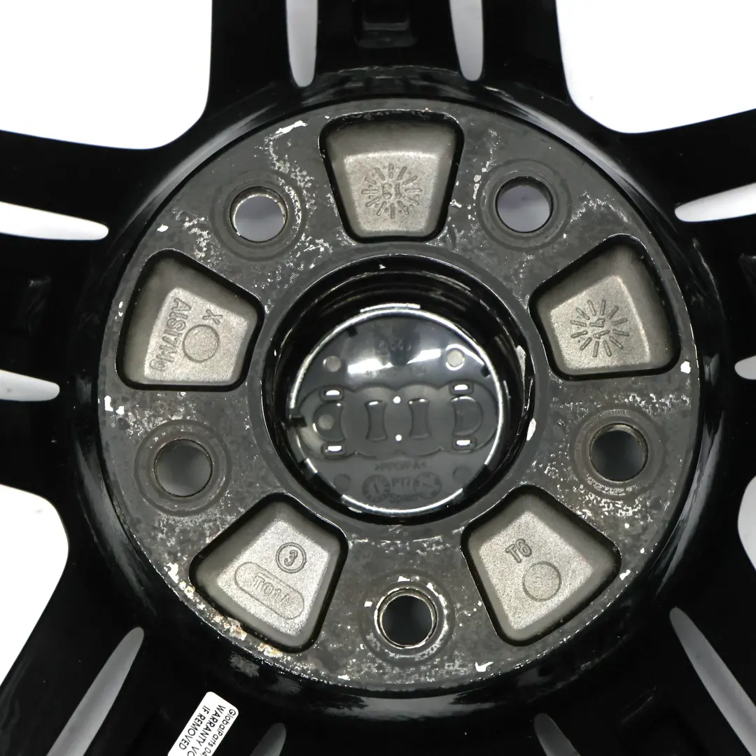 Audi Q7 4L Black Alloy Wheel Rim 21" Star Spoke 10J ET:44 4L0601025BH