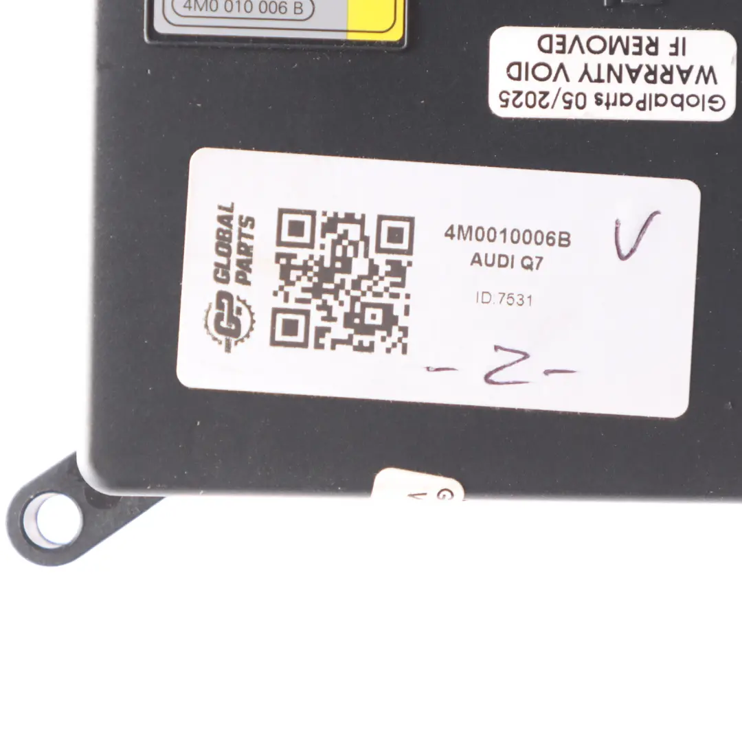 Audi Q7 4M Fuse Box Battery Terminal Cover Housing 4M0010006B