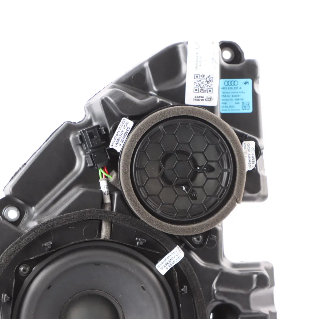 Door Speaker Audi Q7 SQ7 Loudspeaker Subwoofer Front Left N/S 4M0035297A