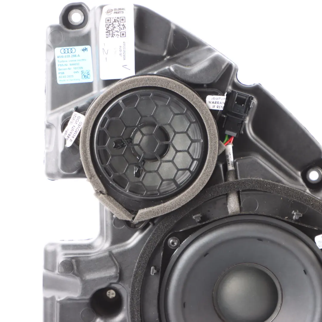 Audi Q7 4M Front Door Speaker Loudspeaker Box Right O/S 4M0035298A