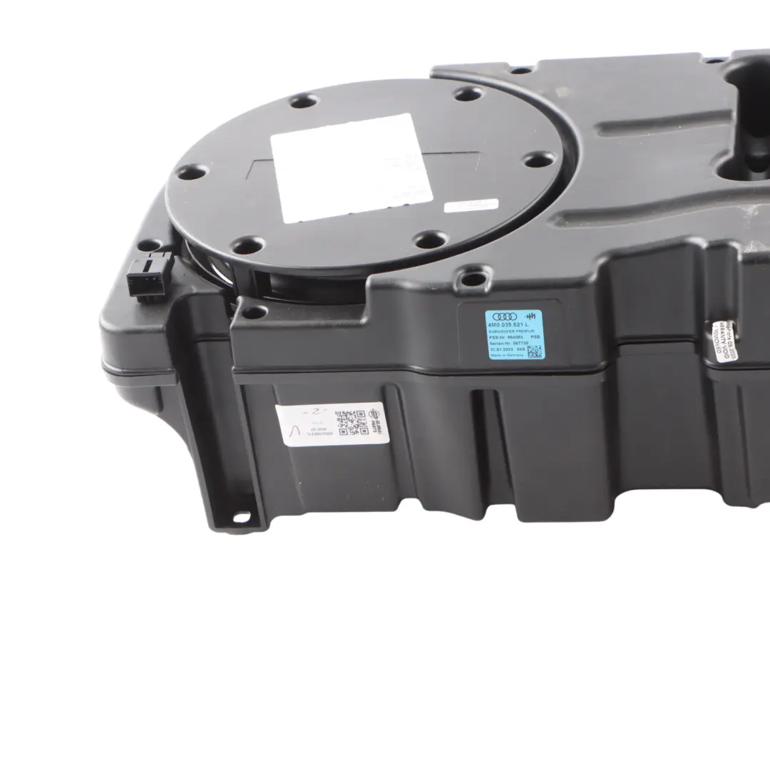 Audi Q7 4M Rear Centre Subwoofer Boot Loud Speaker Bass 4M0035621L
