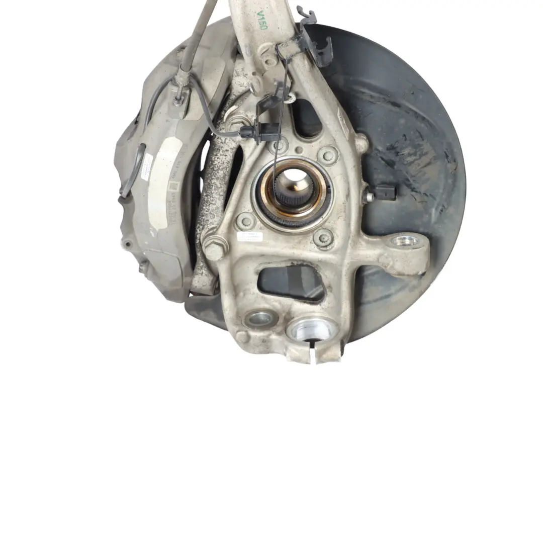 Audi Q7 4M Wheel Carrier Front Left N/S Suspension Wheel Hub Brake Disc Caliper