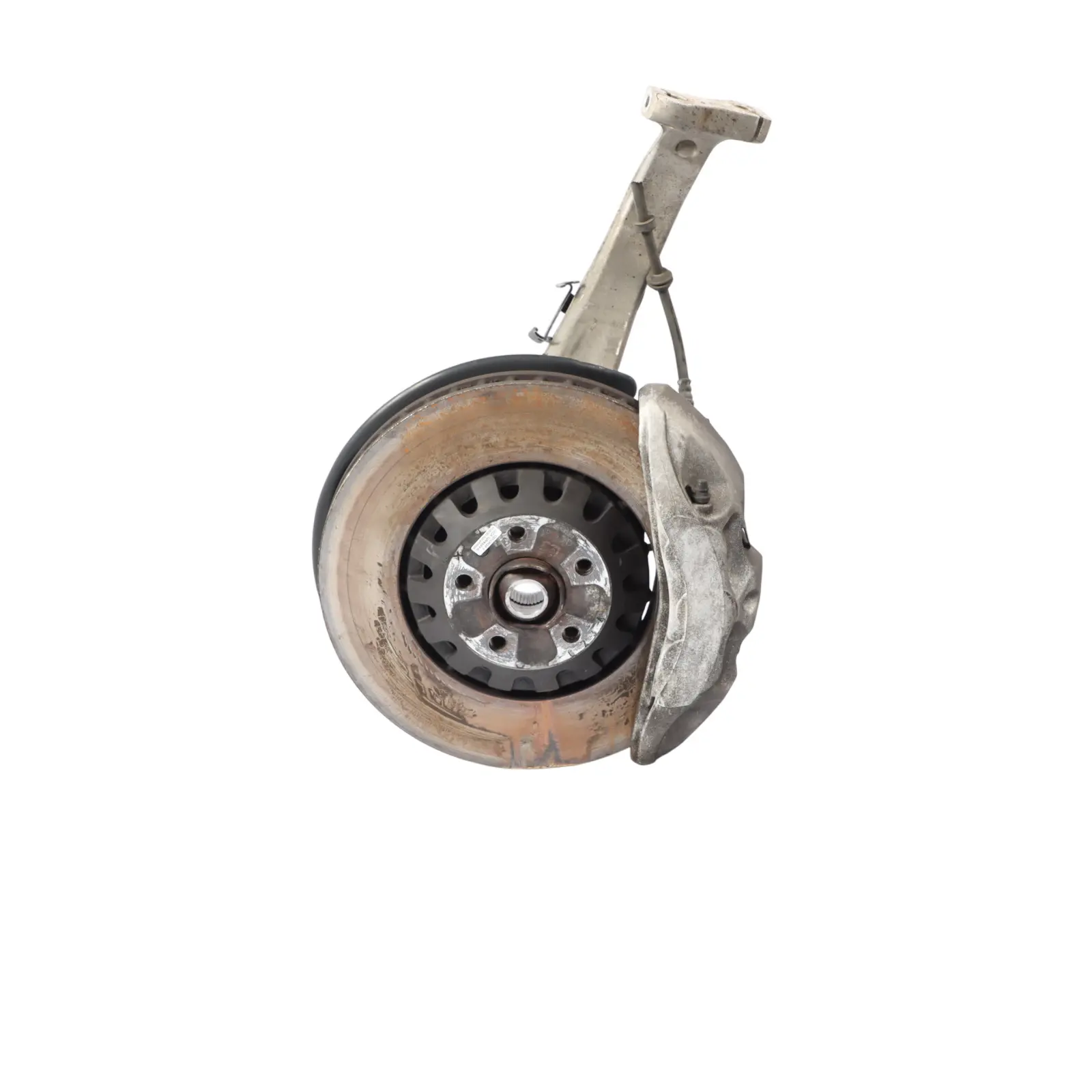 Audi Q7 4M Wheel Carrier Front Left N/S Suspension Wheel Hub Brake Disc Caliper