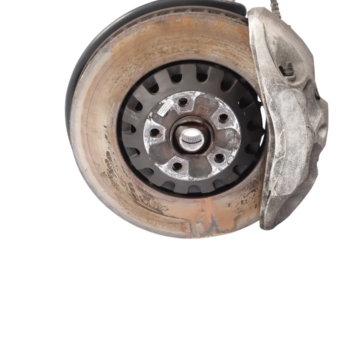 Audi Q7 4M Wheel Carrier Front Left N/S Suspension Wheel Hub Brake Disc Caliper