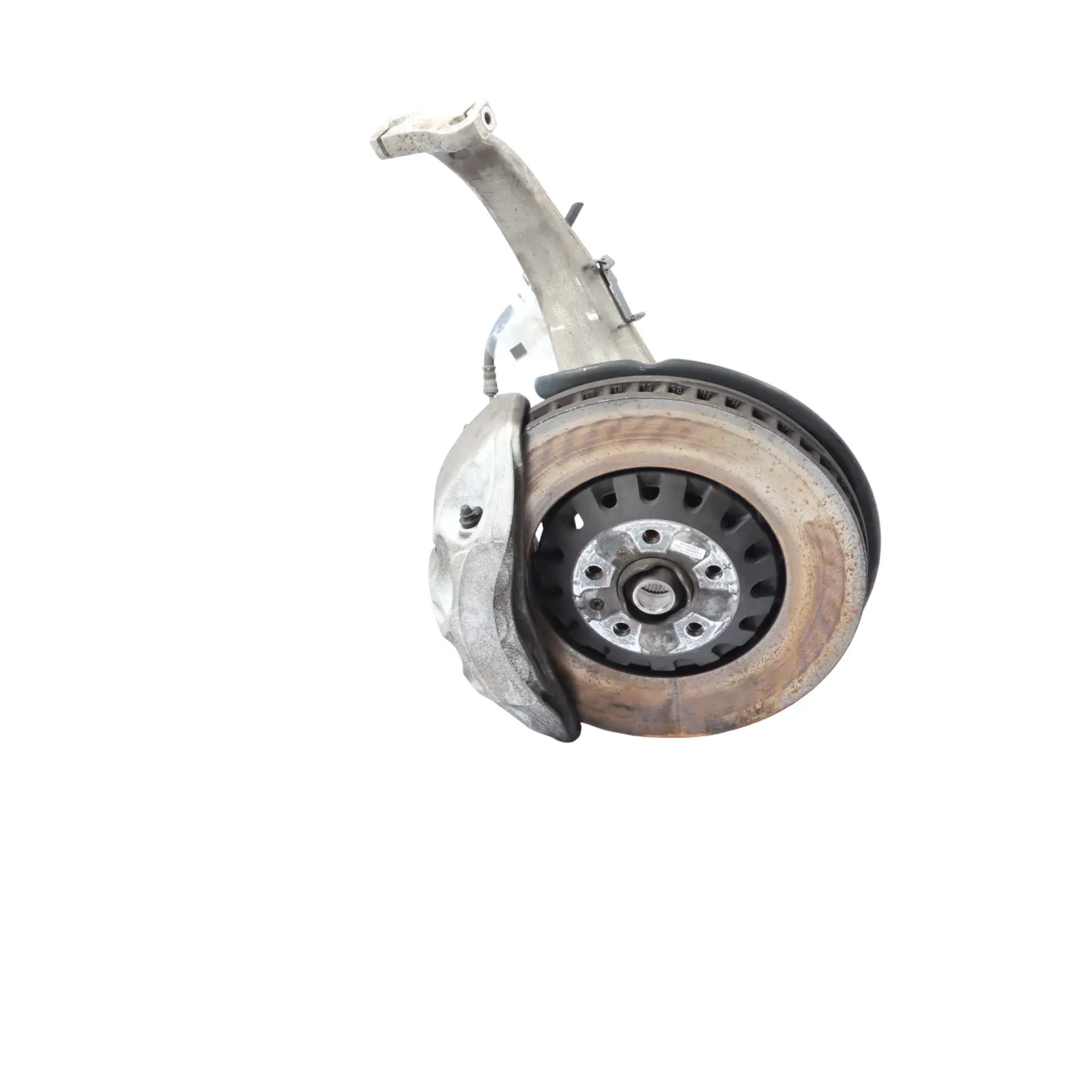 Audi Q7 4M Wheel Carrier Front Right O/S Suspension Wheel Hub Brake Disc Caliper