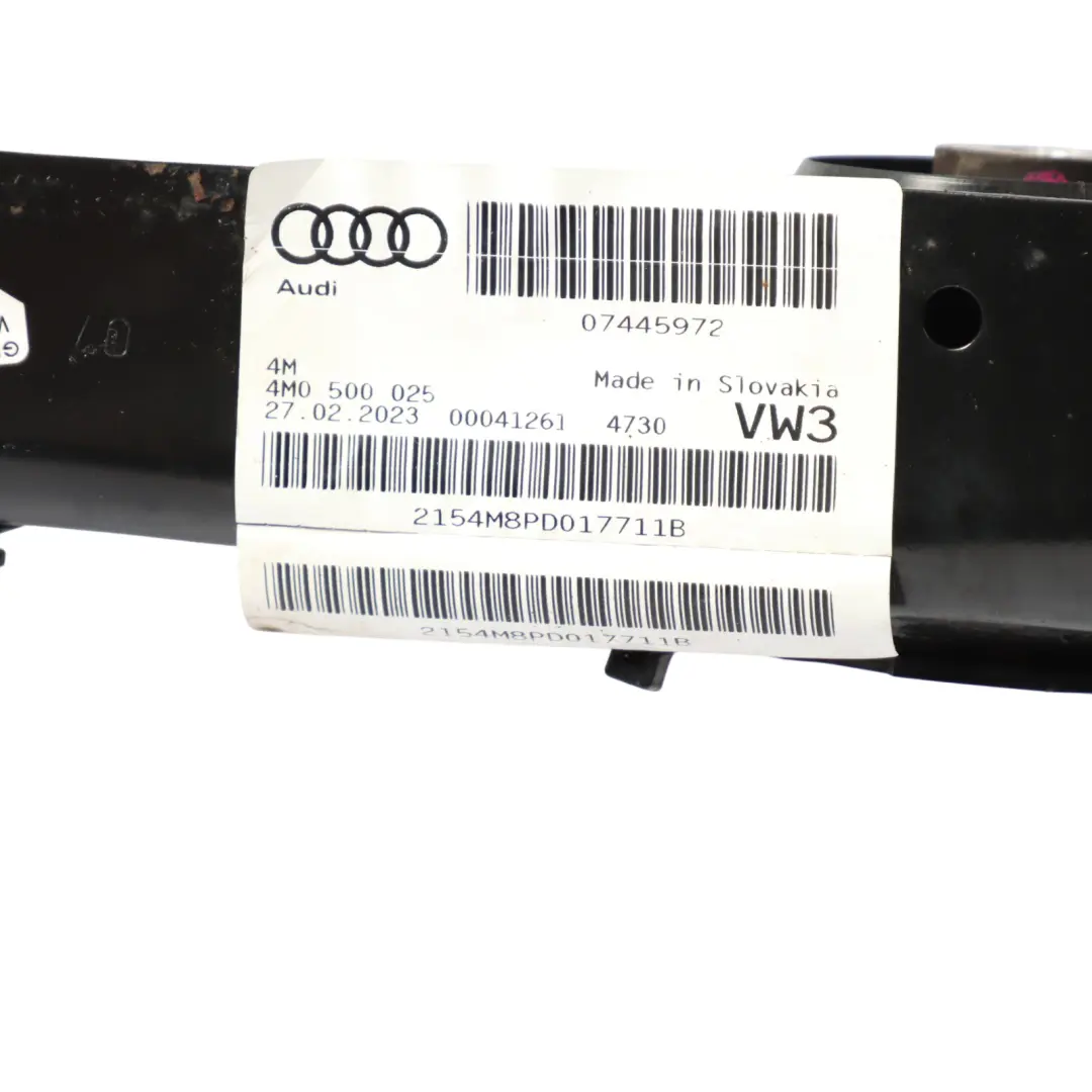 Audi Q7 4M Rear Axle Suspension Cradle Subframe Carrier Cross Member 4M0505235BT