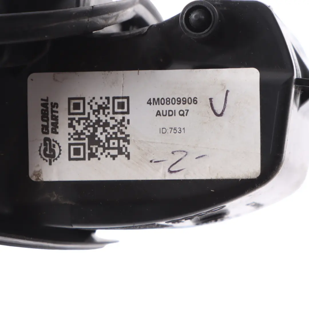 Audi Q7 4M Fuel Filler Flap Cover Insert Pot Carrier Mount Housing 4M0809906
