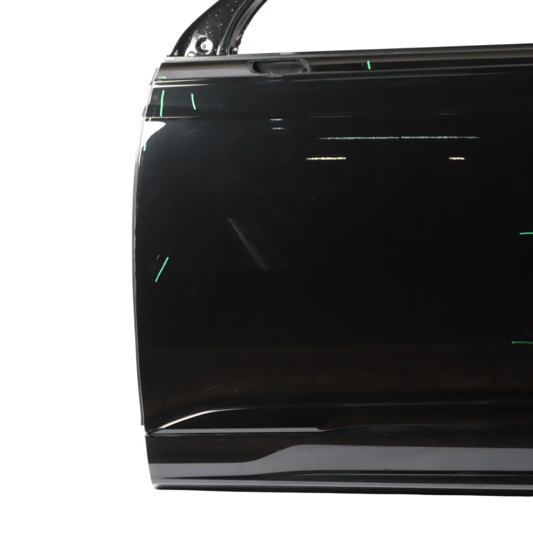 Audi Q7 4M Front Door Left N/S Covering Panel Mythical Black Metallic - Y9T