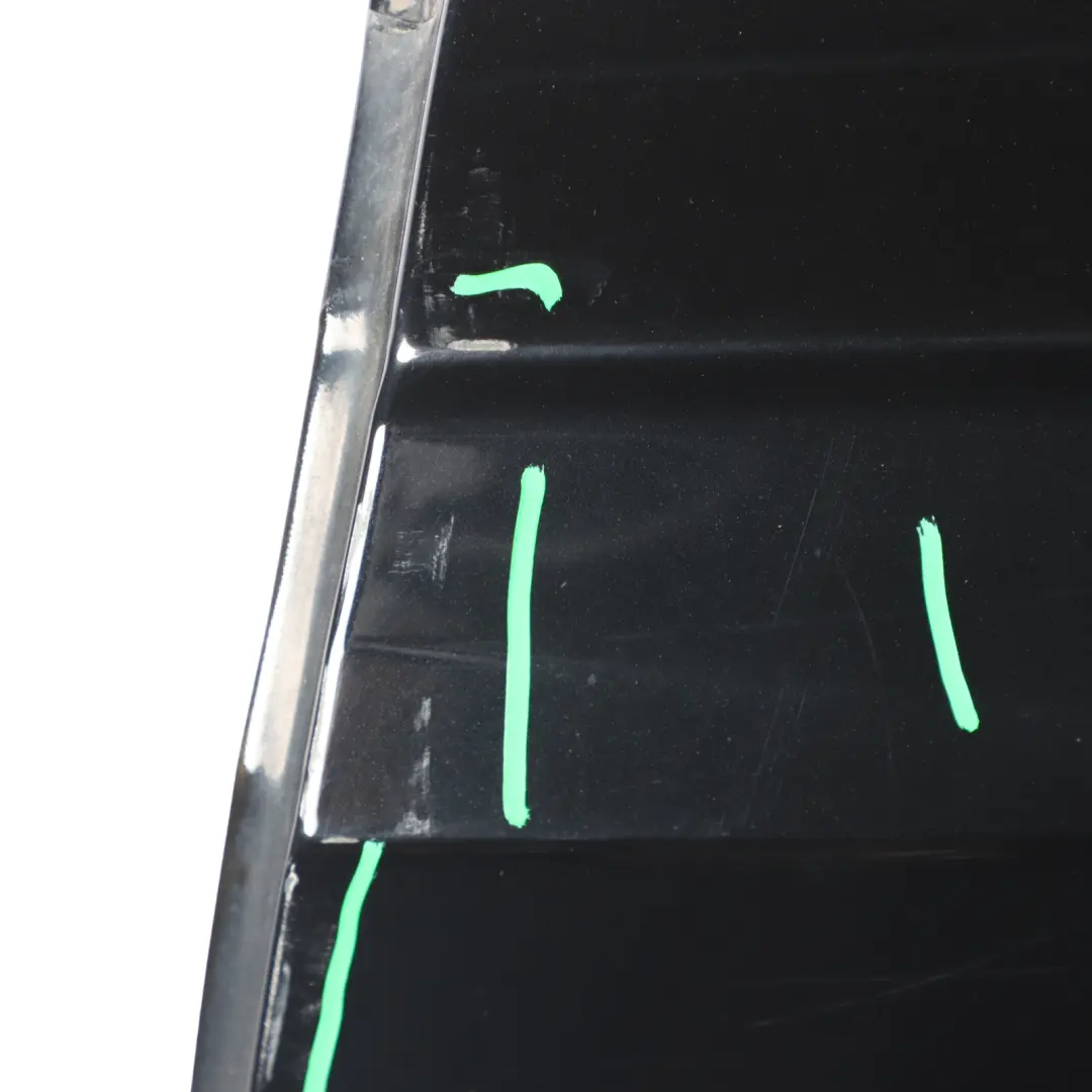 Audi Q7 4M Front Door Left N/S Covering Panel Mythical Black Metallic - Y9T