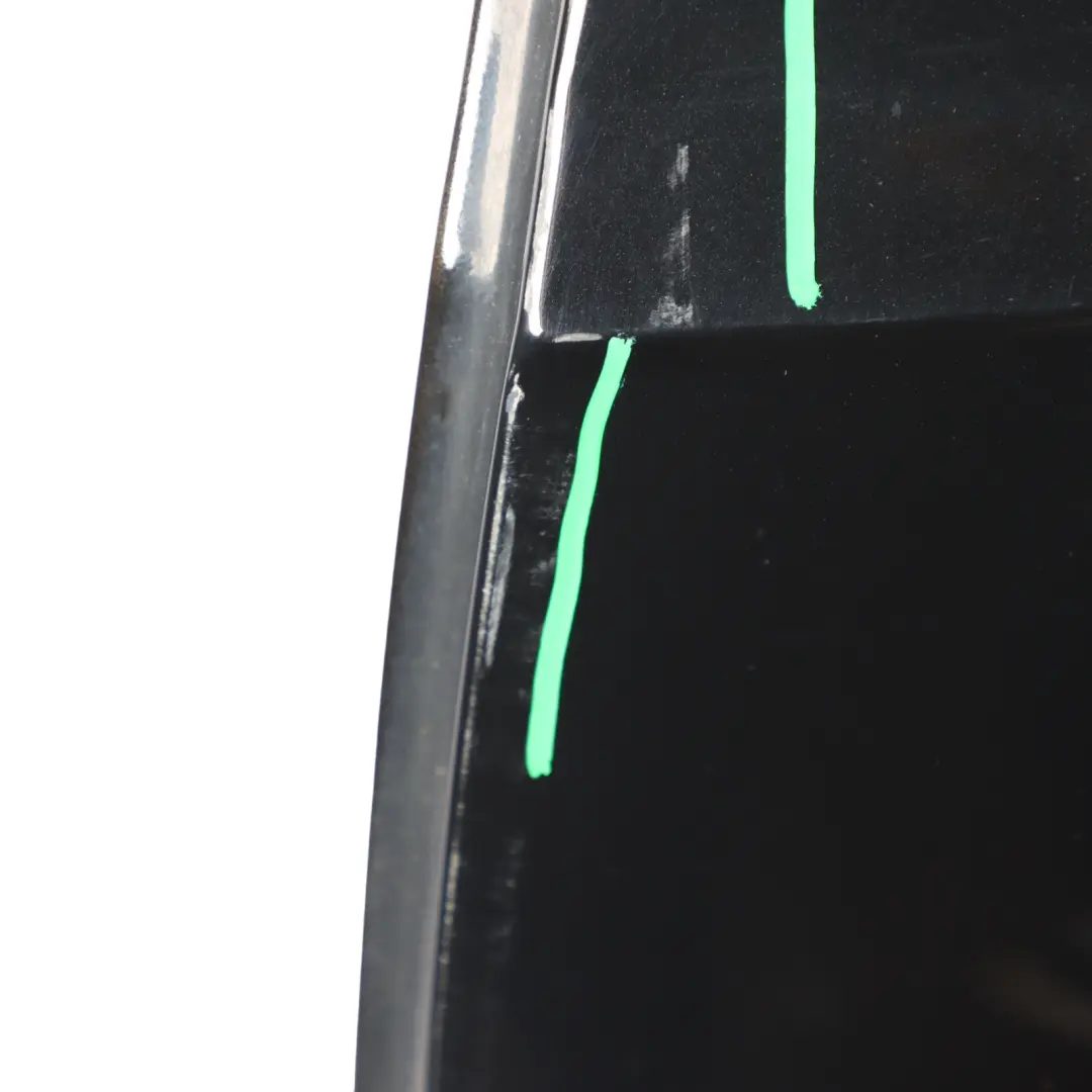 Audi Q7 4M Front Door Left N/S Covering Panel Mythical Black Metallic - Y9T