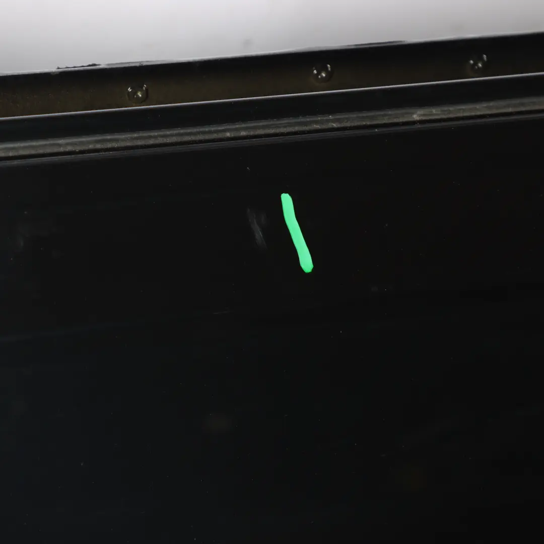 Audi Q7 4M Front Door Left N/S Covering Panel Mythical Black Metallic - Y9T