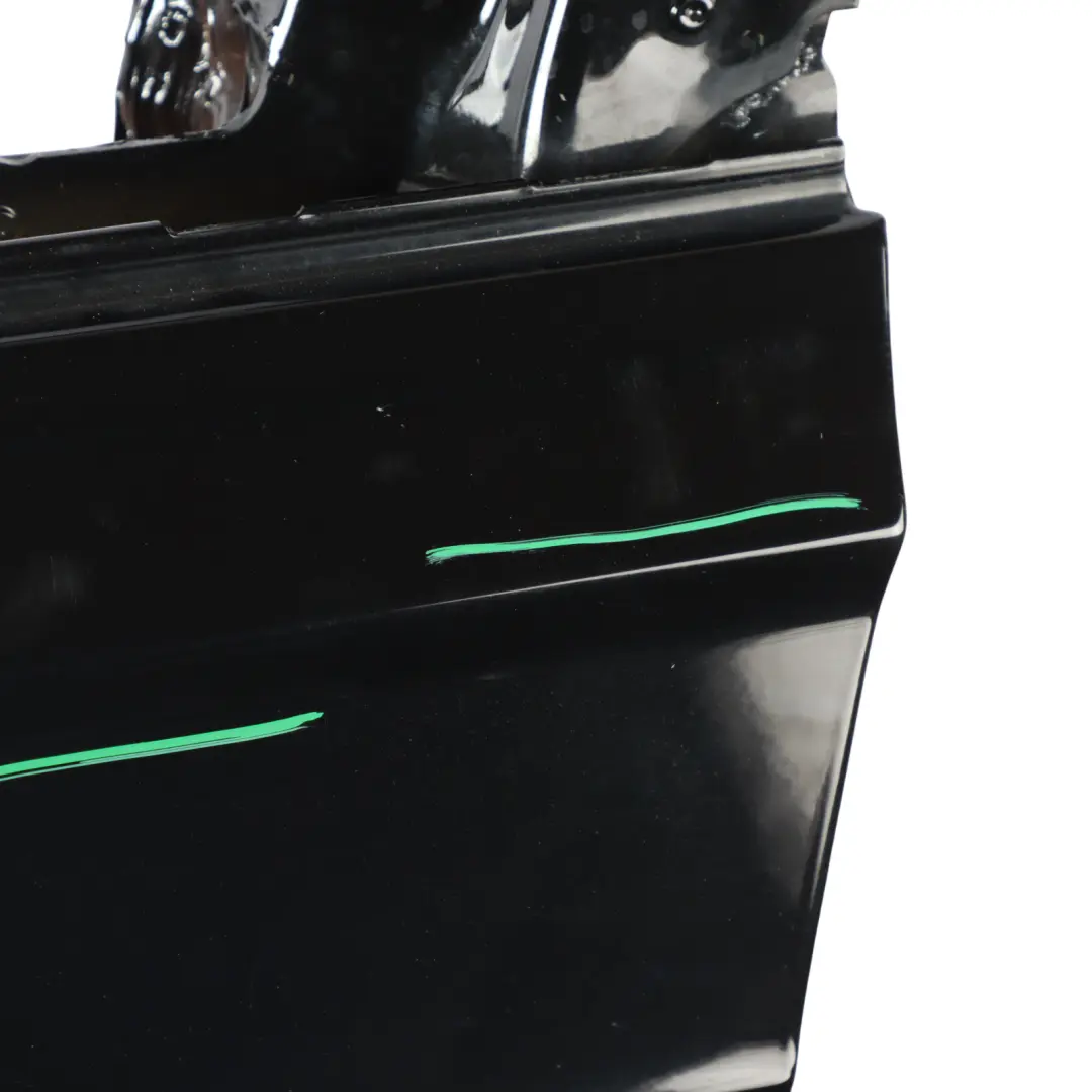 Audi Q7 4M Front Door Left N/S Covering Panel Mythical Black Metallic - Y9T