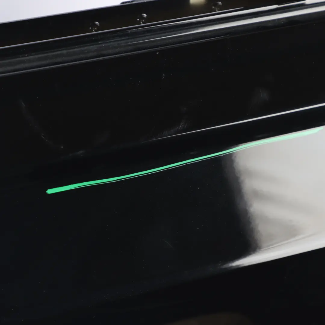 Audi Q7 4M Front Door Left N/S Covering Panel Mythical Black Metallic - Y9T