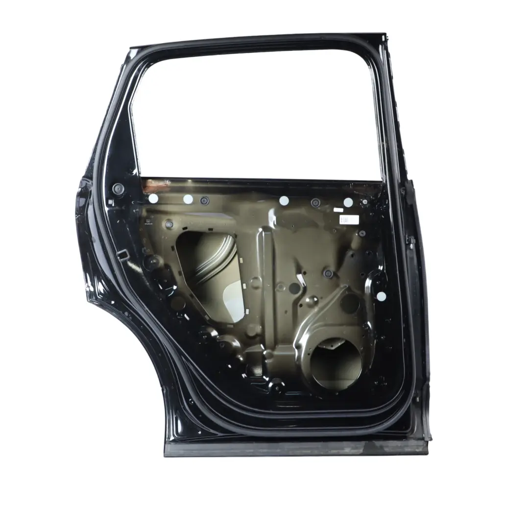 Audi Q7 4M Rear Door Left N/S Covering Panel Mythical Black Metallic - Y9T