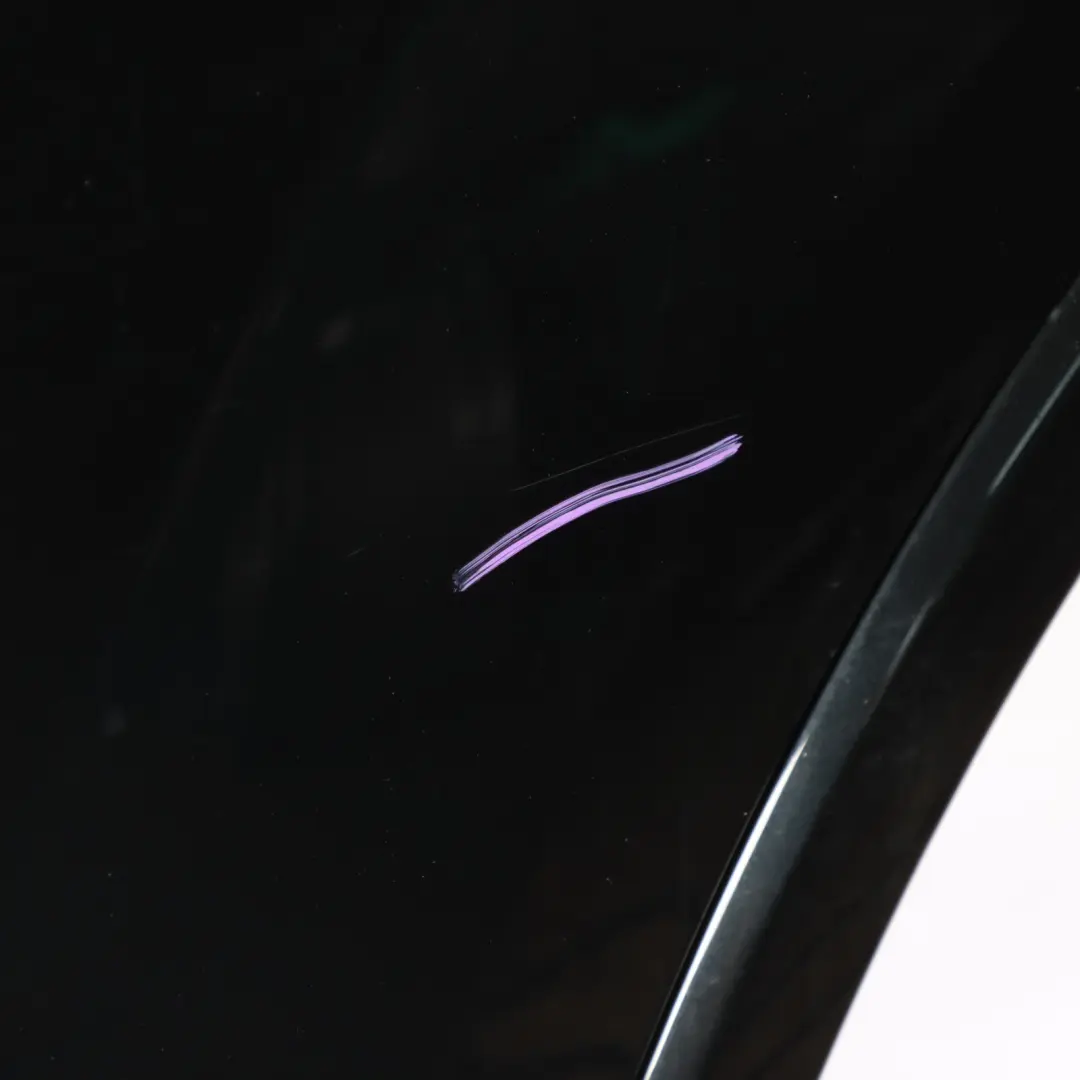 Audi Q7 4M Rear Door Left N/S Covering Panel Mythical Black Metallic - Y9T
