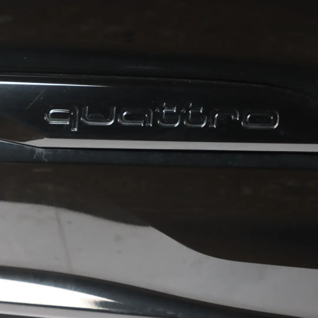 Audi Q7 4M Rear Door Left N/S Covering Panel Mythical Black Metallic - Y9T