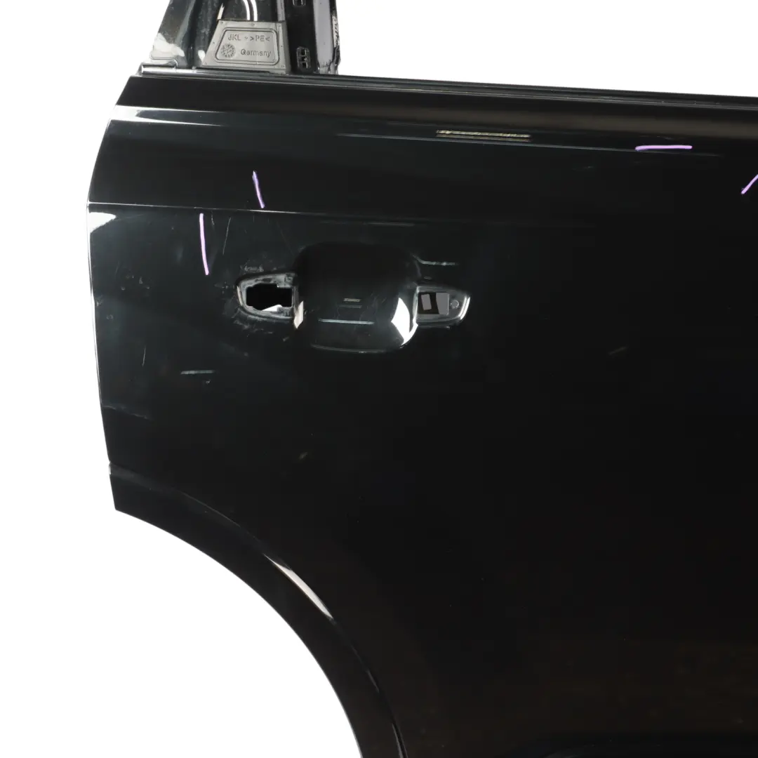 Audi Q7 4M Rear Door Right O/S Covering Panel Mythical Black Metallic - Y9T
