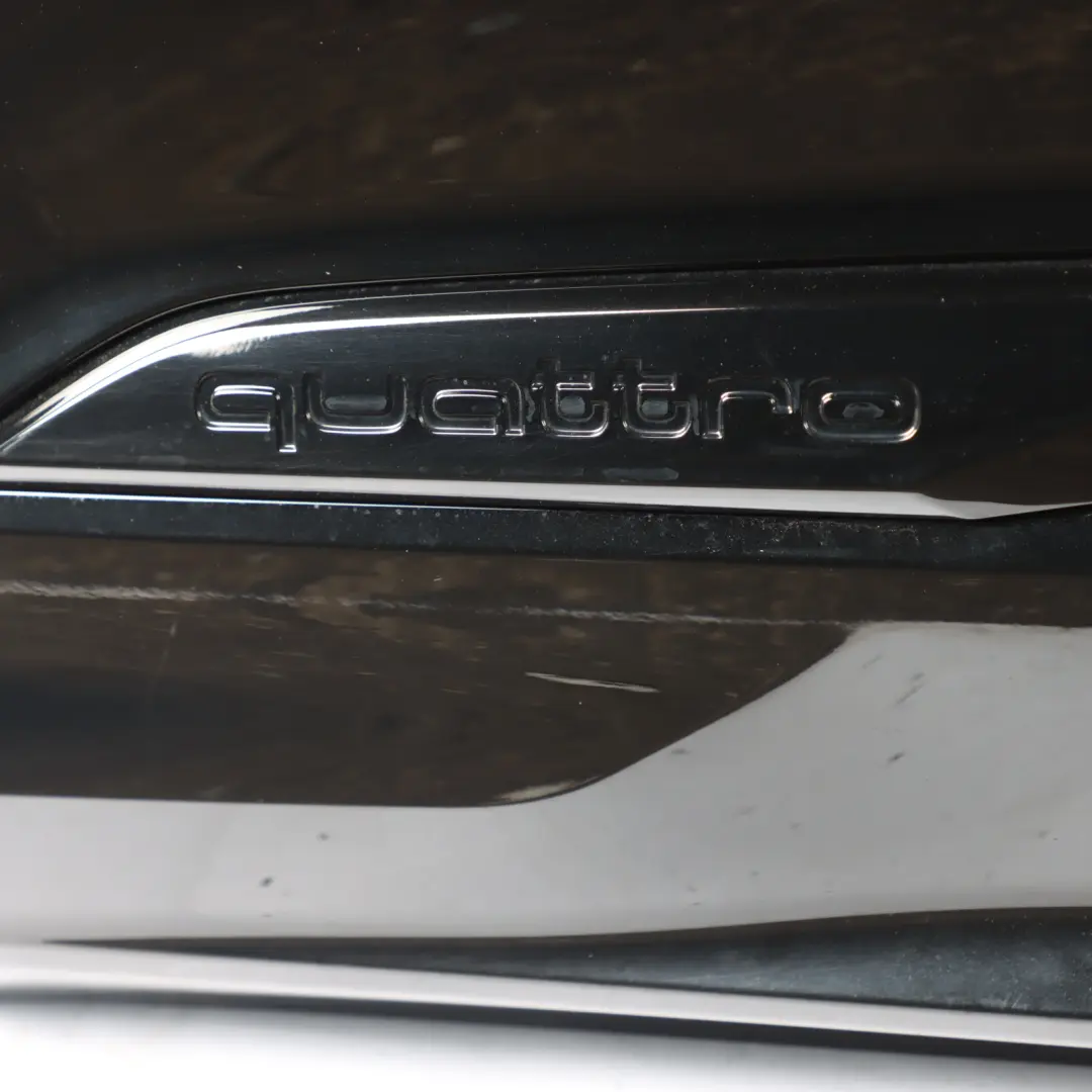 Audi Q7 4M Rear Door Right O/S Covering Panel Mythical Black Metallic - Y9T