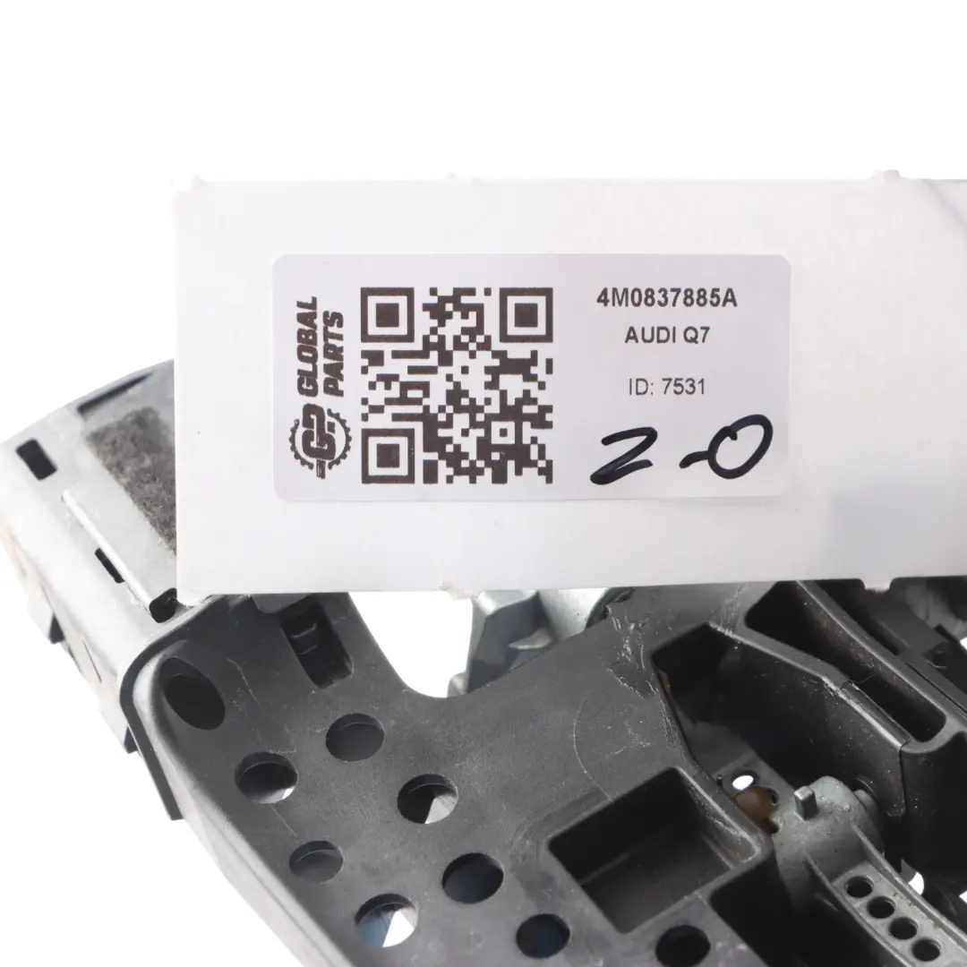 Audi Q7 4M Rear Door Outer Exterior Handle Mechanism Left N/S 4M0837885A