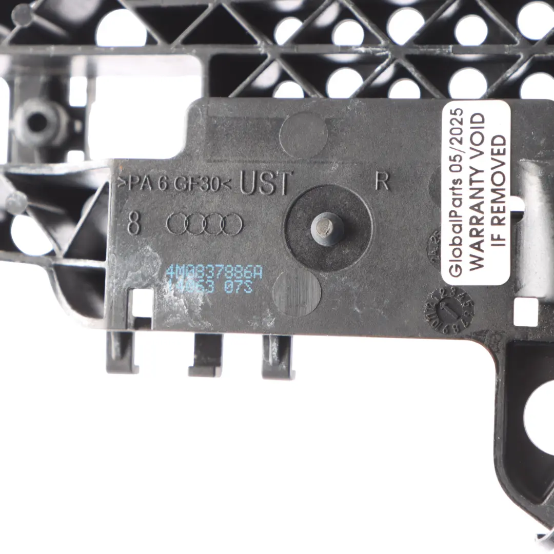 Audi Q7 4M Rear Door Handle Exterior Right O/S Mount Bracket Plate 4M0837886A