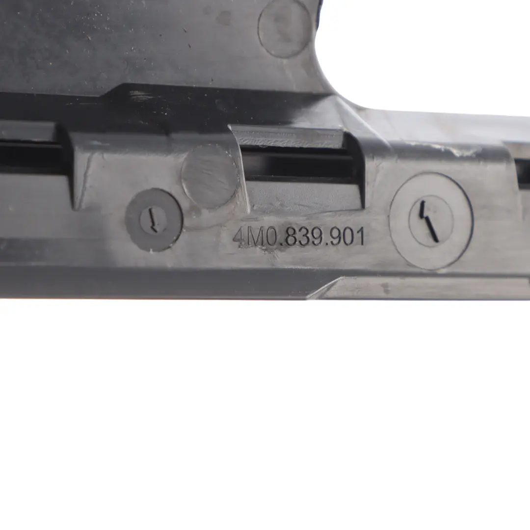 Audi Q7 4M Rear Door B-Pillar Column Strip Outer Trim Panel Left N/S 4M0839901