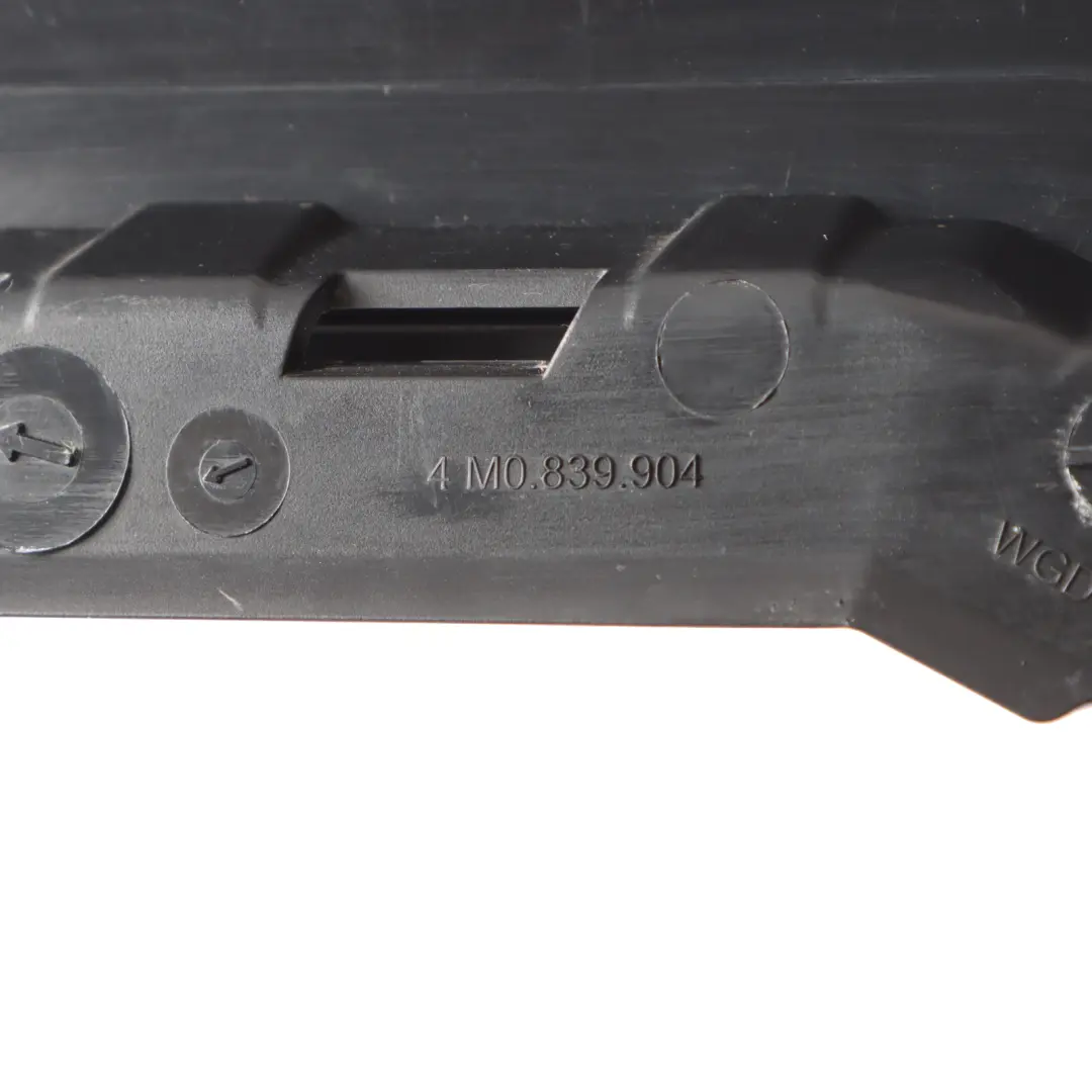 Audi Q7 4M Column Cover C Pillar Panel Trim Rear Right O/S Black 4M0839904