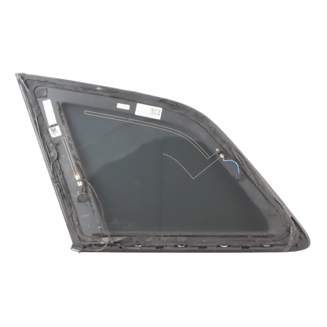 Audi Q7 Mk2 4M Window Glass C Pillar Rear Right O/S Tinted AS3 4M0845298AA