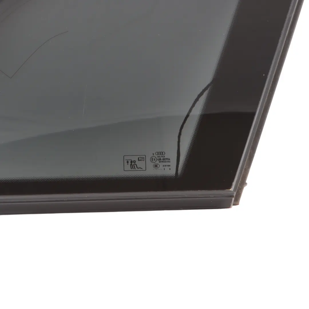 Audi Q7 Mk2 4M Window Glass C Pillar Rear Right O/S Tinted AS3 4M0845298AA