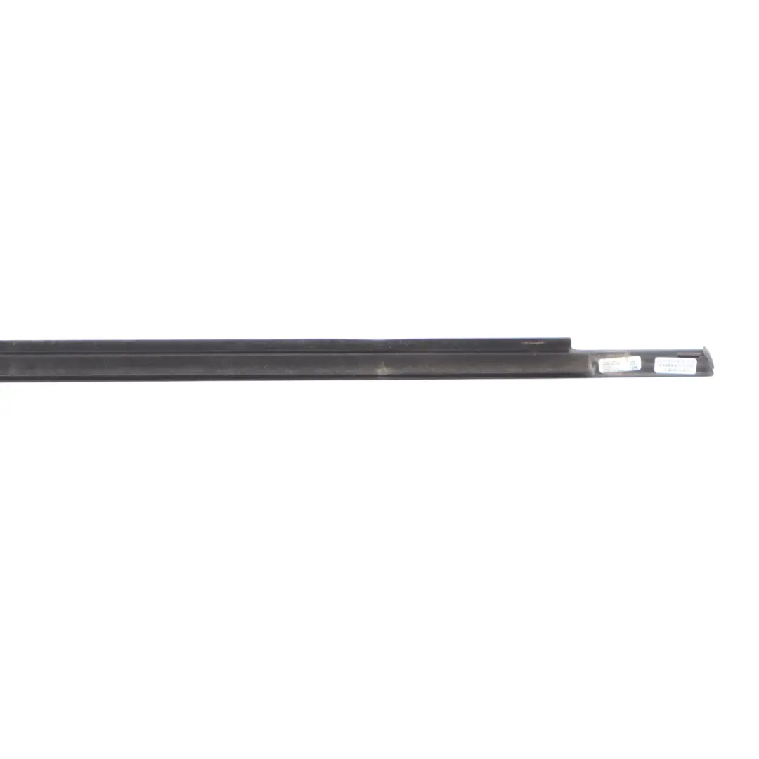 Audi Q7 4M Front Door Window Trim Weather Strip Left N/S Gloss Black 4M0853283C