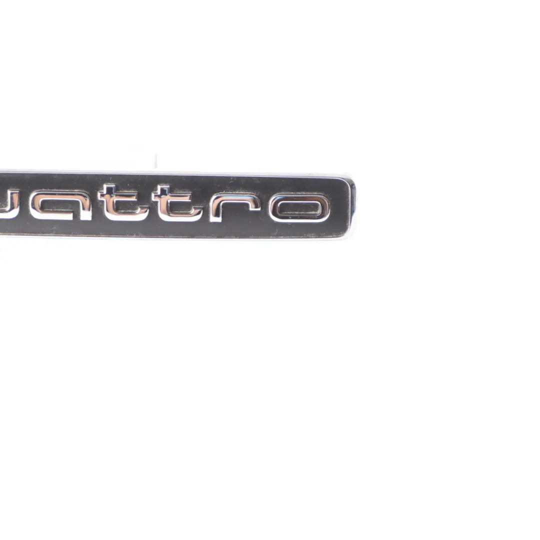 Audi Q7 4M Rear Trunk Lid Boot Badge Logo Lettering Emblem Quattro 4M0853737