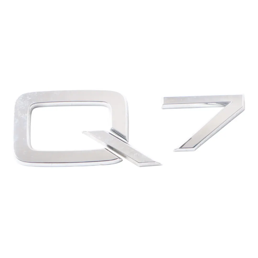 Audi Q7 4M Rear Hatch Trunk Lid Boot Badge Lettering Emblem Q7 Chrome 4M0853741