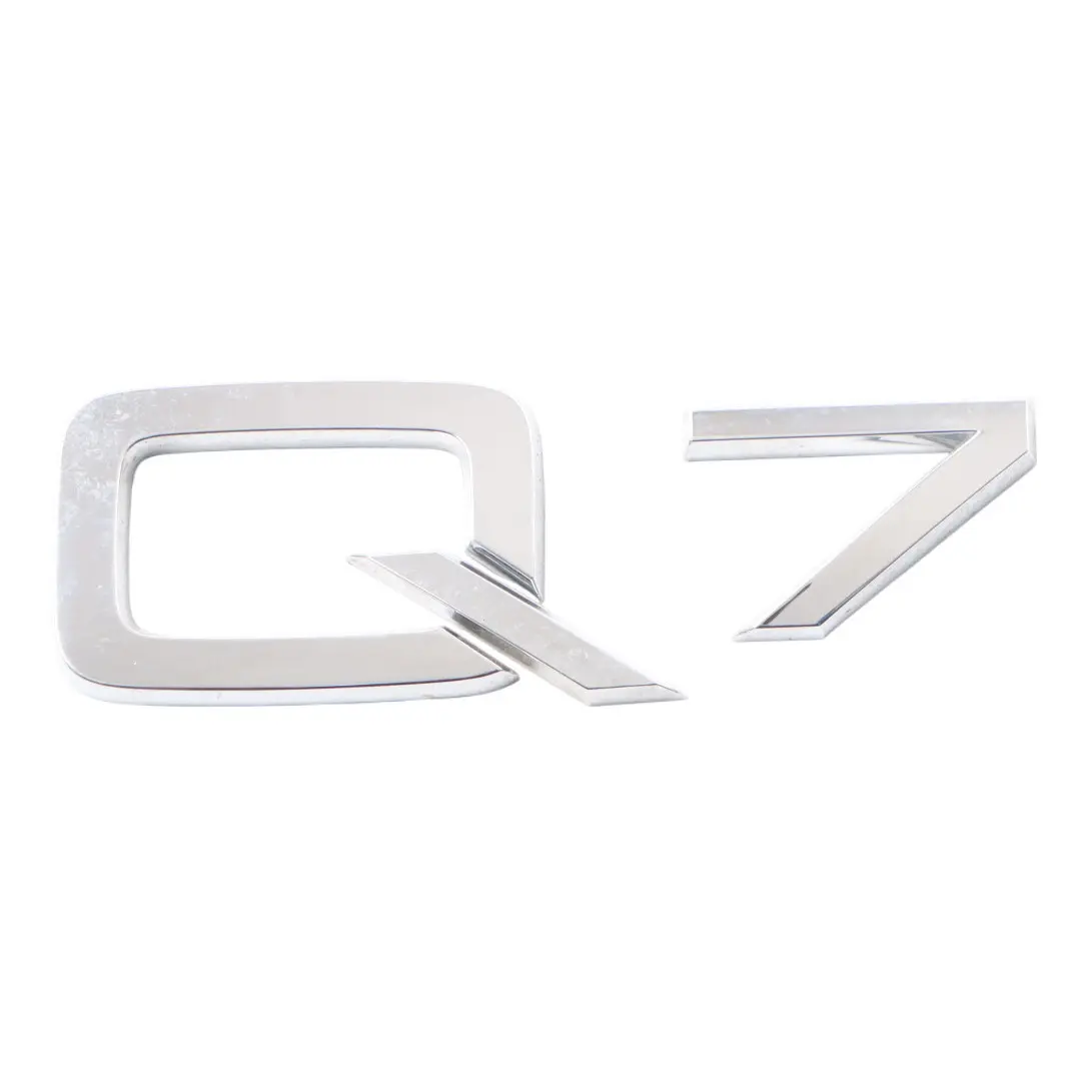 Audi Q7 4M Rear Hatch Trunk Lid Boot Badge Lettering Emblem Q7 Chrome 4M0853741