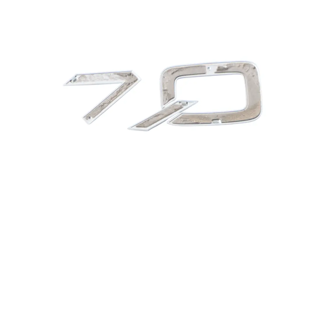 Audi Q7 4M Rear Hatch Trunk Lid Boot Badge Lettering Emblem Q7 Chrome 4M0853741