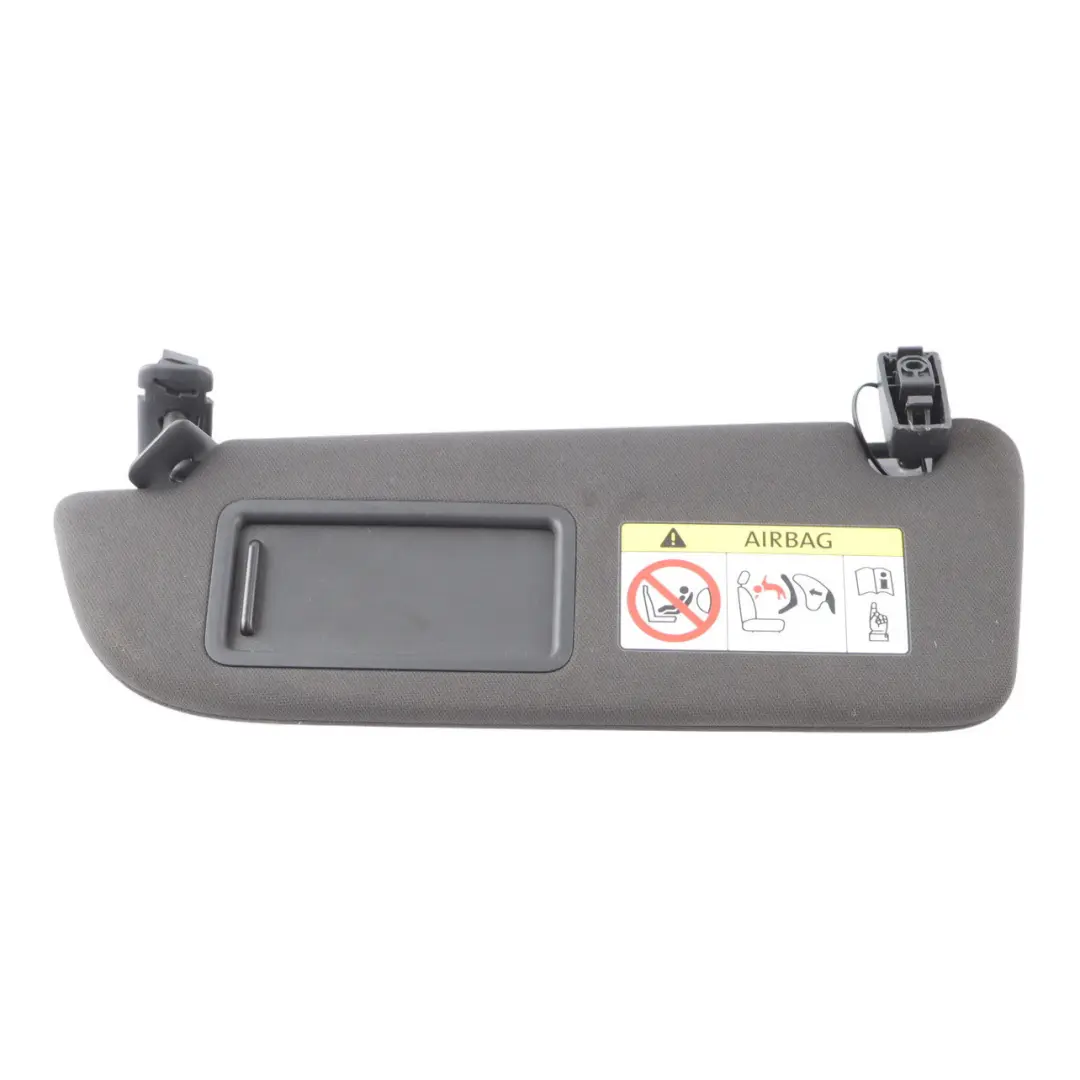 4M Sun Visor Mirror Trim Panel Sunvisor Left N/S Soul Black Audi Q7 - SKU 4M0857551R - Part number 4M0857551R