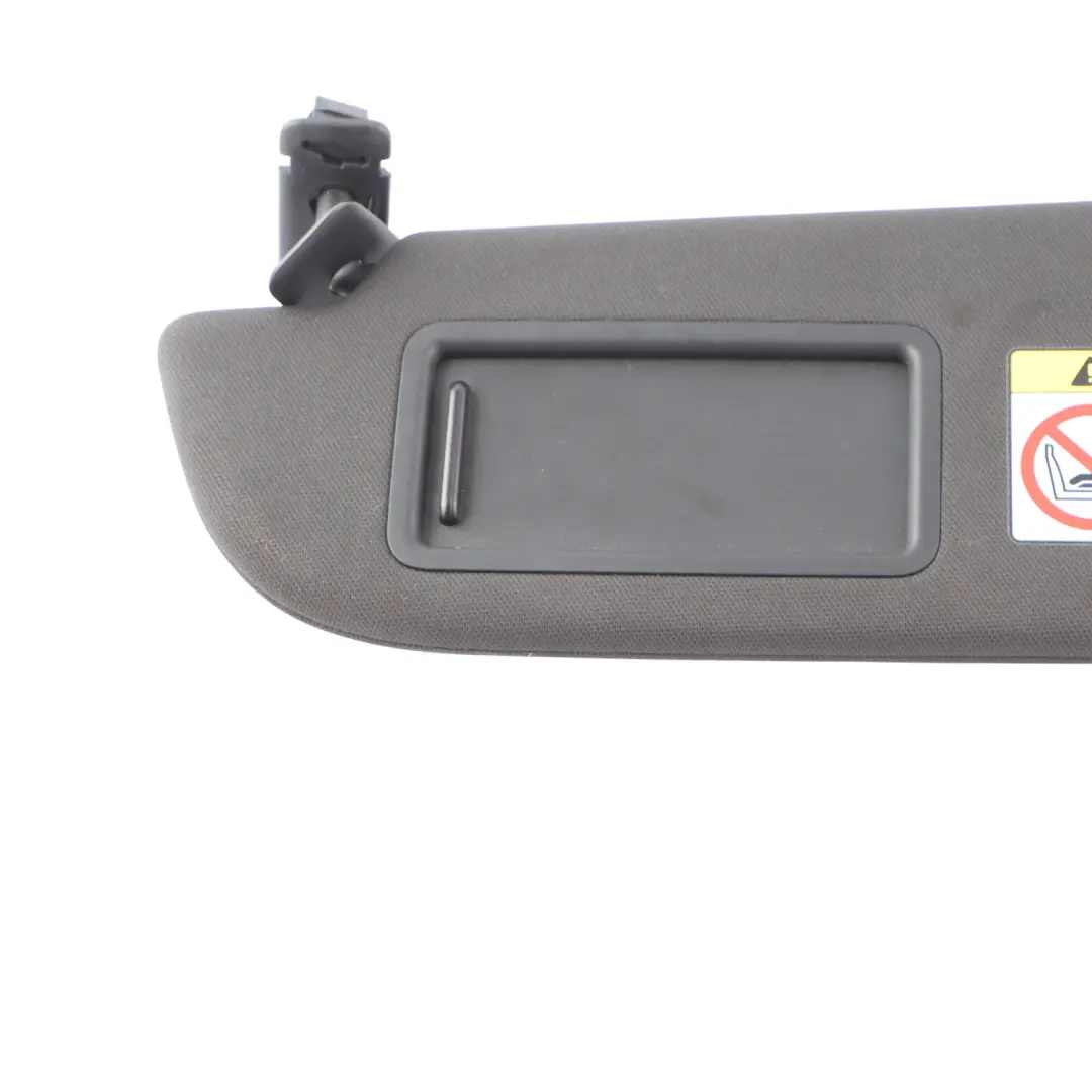 4M Sun Visor Mirror Trim Panel Sunvisor Left N/S Soul Black Audi Q7 - SKU 4M0857551R - Part number 4M0857551R