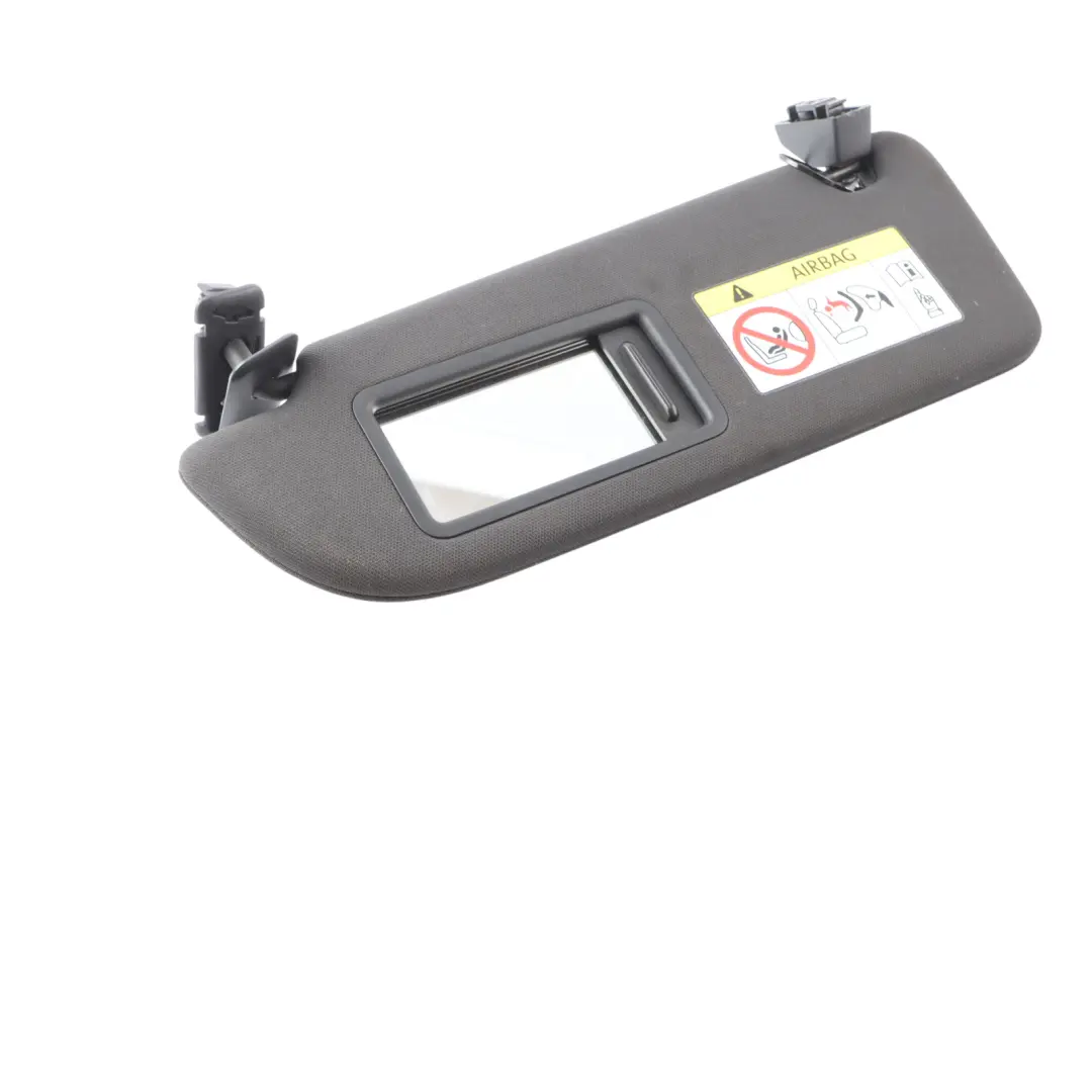 4M Sun Visor Mirror Trim Panel Sunvisor Left N/S Soul Black Audi Q7 - SKU 4M0857551R - Part number 4M0857551R
