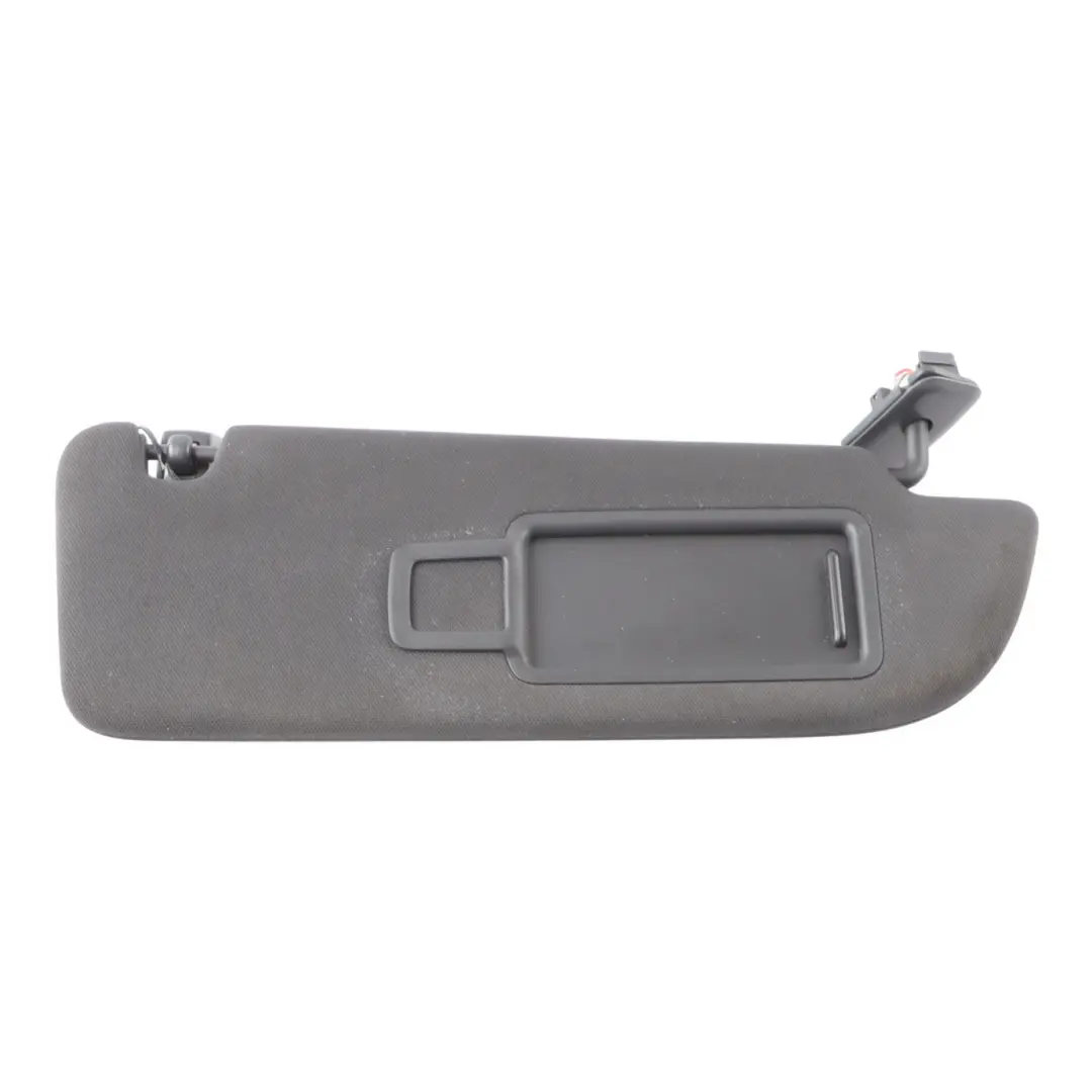 Audi Q7 4L Sun Visor Mirror Trim Panel Sunvisor Right O/S Panel Black 4M0857552H