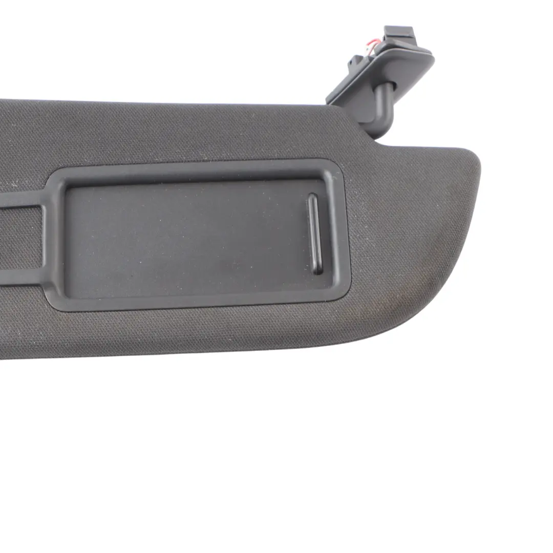 Audi Q7 4L Sun Visor Mirror Trim Panel Sunvisor Right O/S Panel Black 4M0857552H