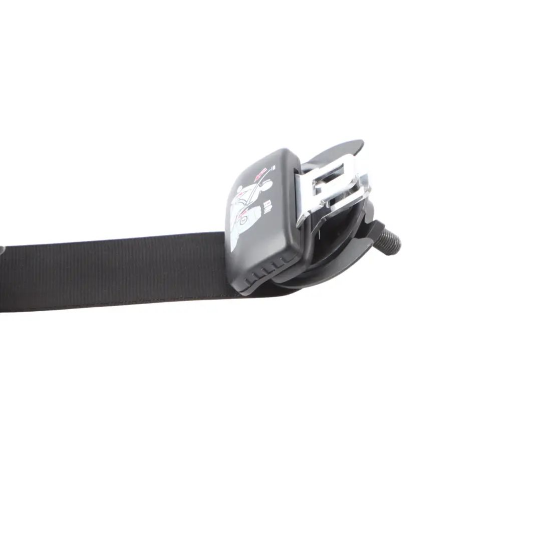 Audi Q7 4M Rear Seat Bench Seatbelt Right O/S Seat Belt Black 4M0857812B 