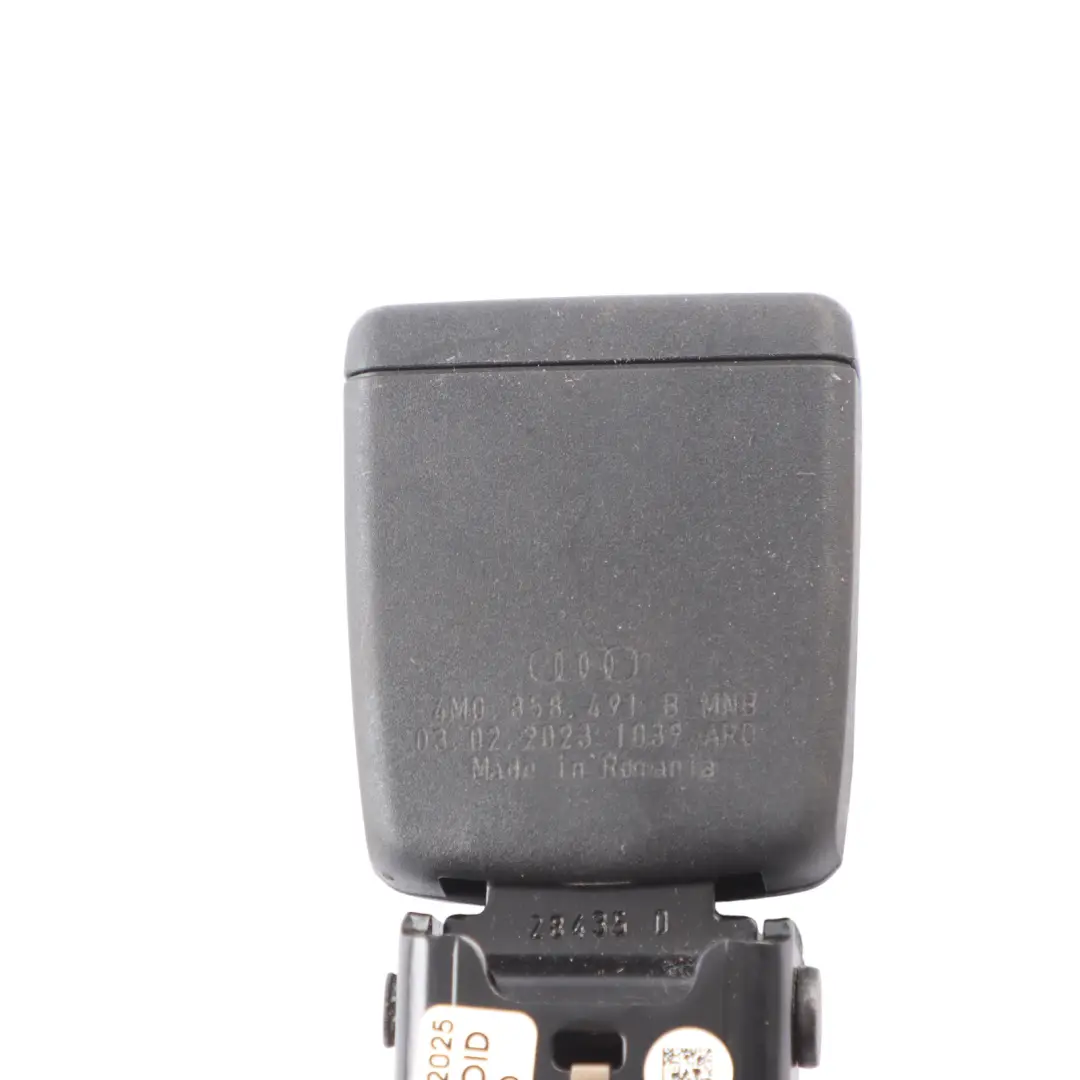 Audi Q7 4M Rear 3rd Seat Belt Buckle Lower Latch Left Right N/O/S 4M0858491B